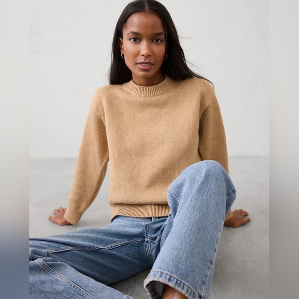 Banana Republic Factory Coveted Crew Neck Sweater NWOT